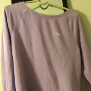 PINK periwinkle purple sweater